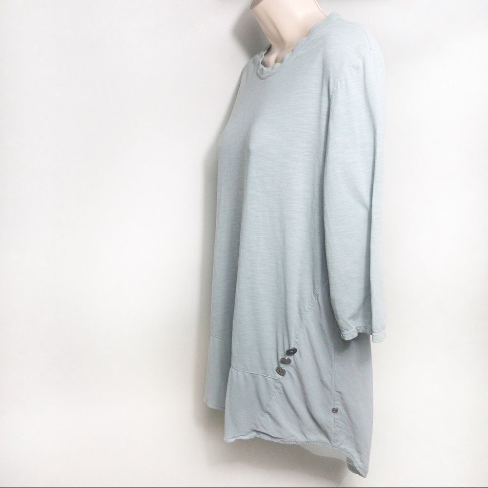 Neon Buddha Slate Gray Tunic Sz M - Picture 3 of 12